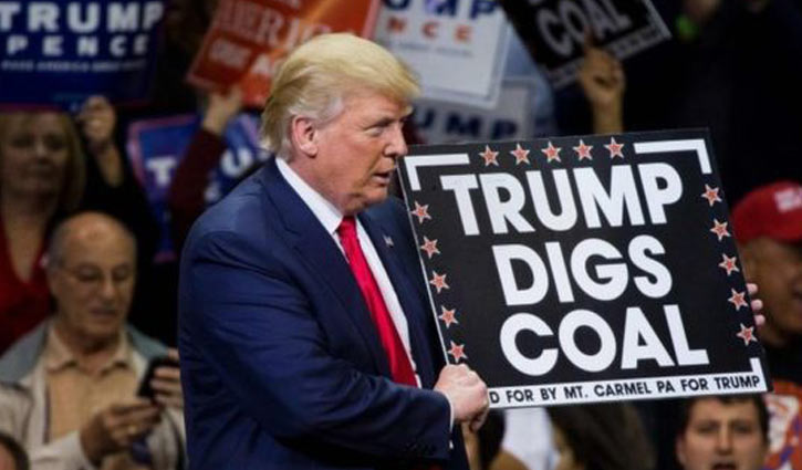 Trump signs order undoing Obama climate change policies