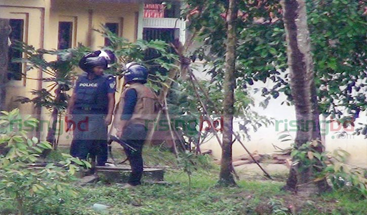 Operation underway at one of Moulvibazar ‘militant dens’