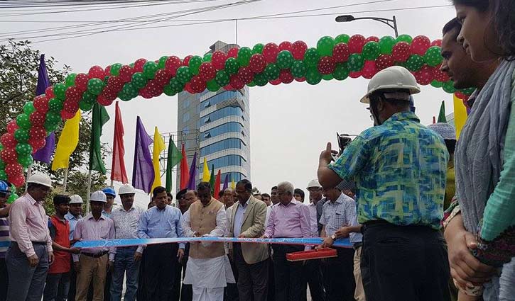 Hatirjheel-Sonargaon part of Moghbazar flyover opened
