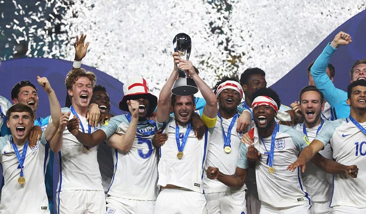 ফিফা অনূর্ধ্ব-২০ বিশ্বকাপে চ্যাম্পিয়ন ইংল্যান্ড