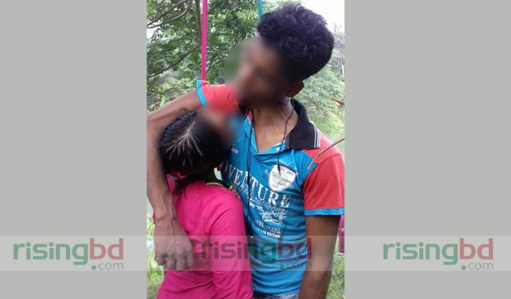 2 lovers ‘commit suicide’ with a piece of clothe