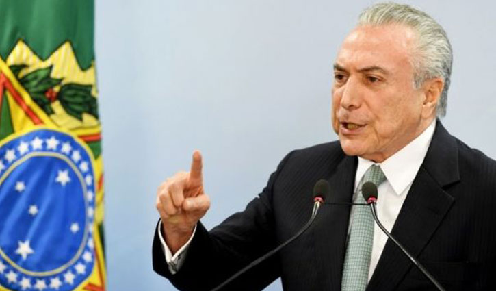 Brazil president took $4.6 million in bribes