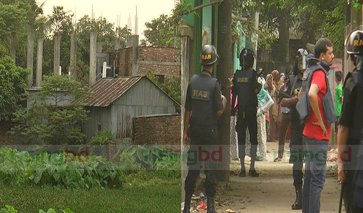 Suspected militant den cordoned off in Narsingdi