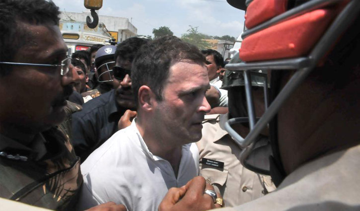 Rahul Gandhi arrested