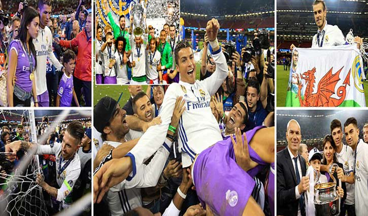 Ronaldo makes history by scoring in 3rd final