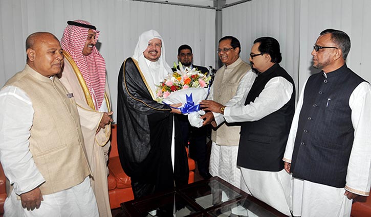 Saudi speaker arrives Dhaka
