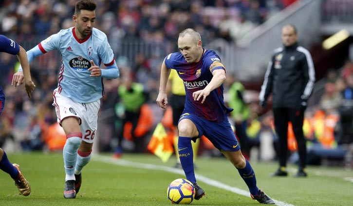 Andrés Iniesta to miss next game