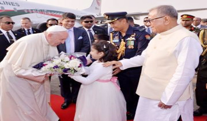 President seeks Pope’s help to resolve Rohingya crisis