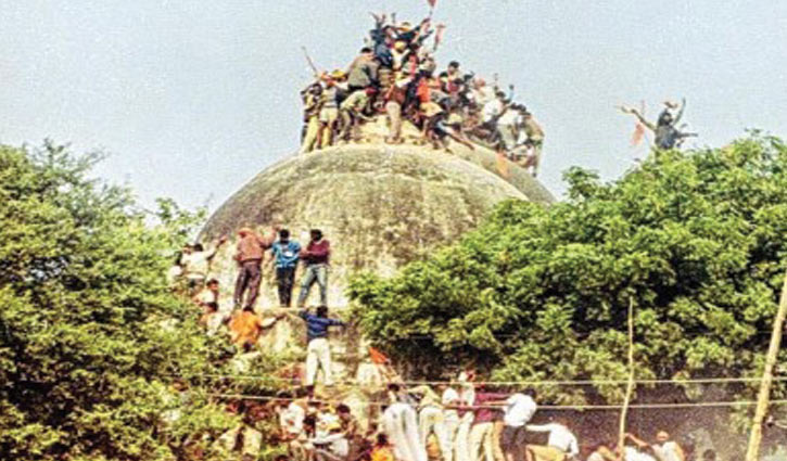বাবরি মসজিদ ধ্বংসের ২৫ বছর পূর্ণ