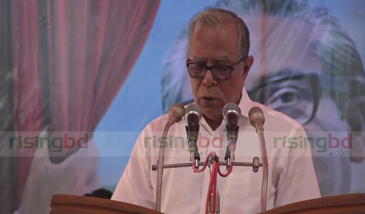 President for promoting practice of democracy in society