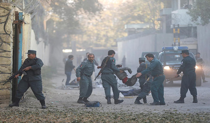 Blast in Afghan capital kills 8