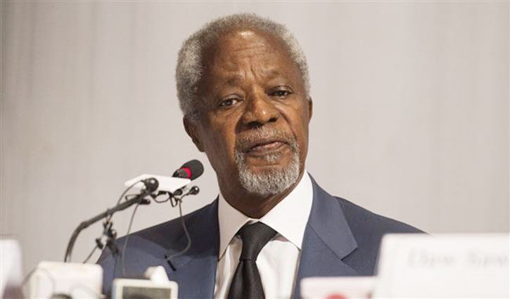 Get Myanmar refugees home, not to camps: Kofi Annan