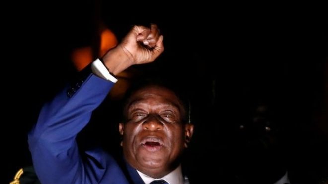 Mnangagwa to succeed Mugabe as Zimbabwe president