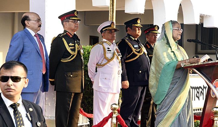 Stand by people for uplift, PM to armed forces
