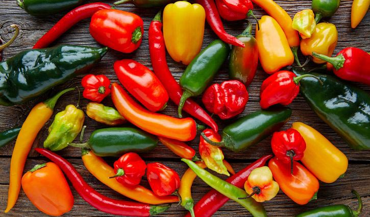 যেসব মরিচে ঝাল বেশি