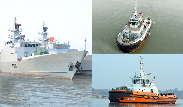 President to open four navy warships Wednesday