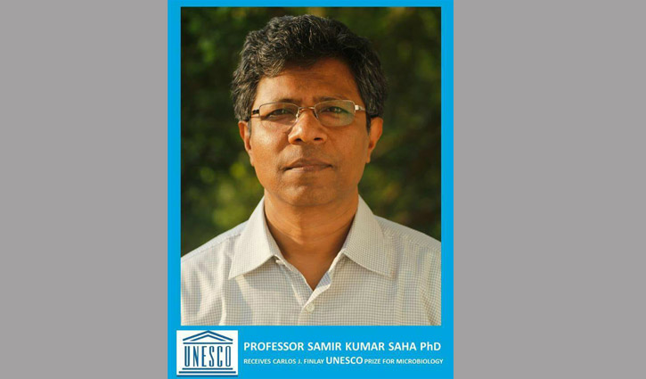 Bangladeshi Dr Samir wins UNESCO award for microbiology