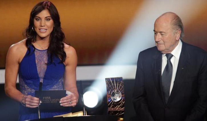 Solo accuses Sepp Blatter of sexual assault