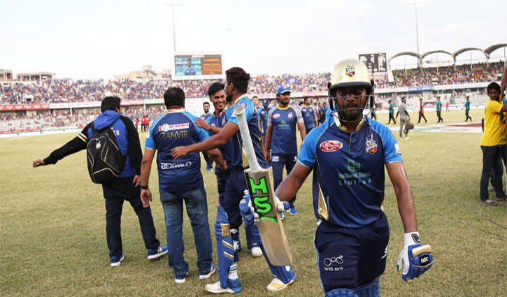 Dhaka Dynamites beat Khulna Titans