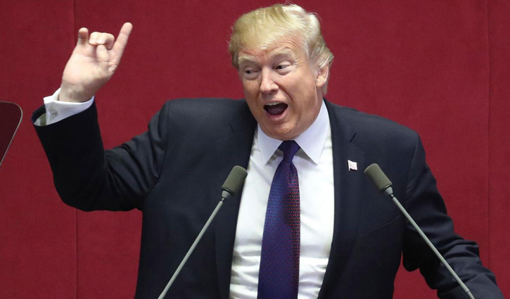 Do not try us, Trump warns North Korea