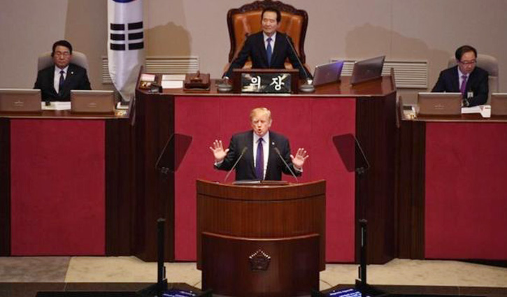 Trump cancels surprise DMZ visit