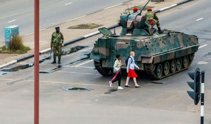 Mugabe under 'house arrest'