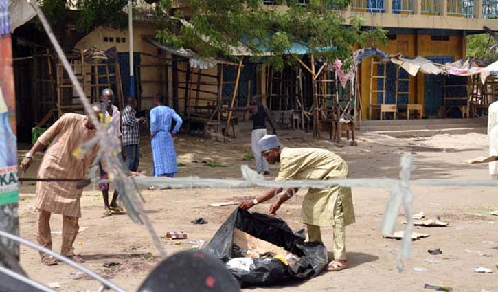 Suicide bombers kill 16 in Nigeria