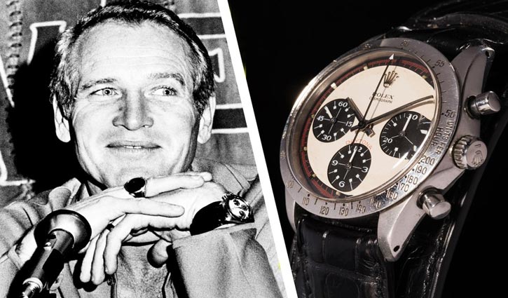 Paul Newman's watch sells for record $18m at auction