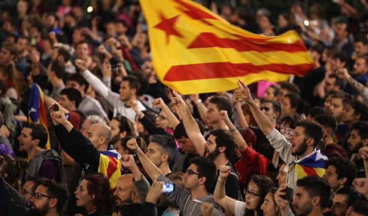 'Catalonian citizens won the right to statehood'