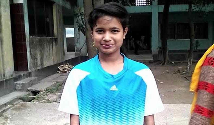 U-15 footballer Sabina no more