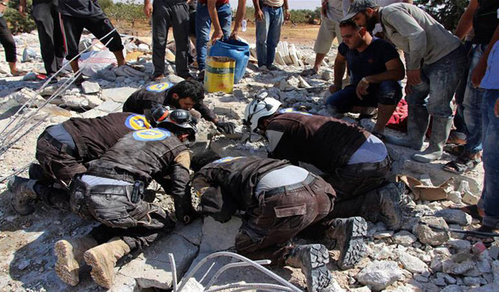 28 killed in 'safe zone' in Syria