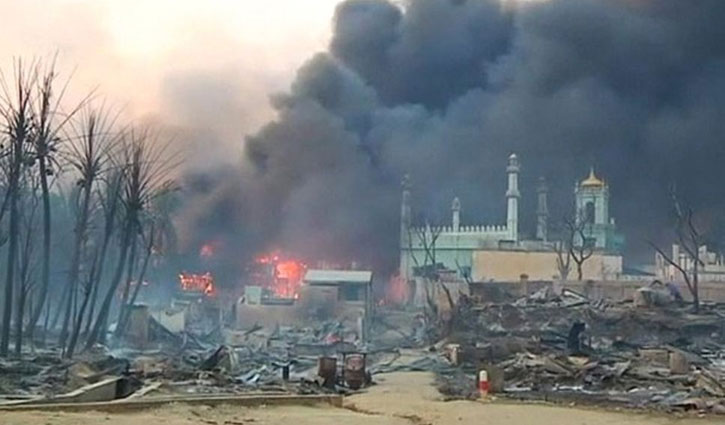 Myanmar govt will take over burned land