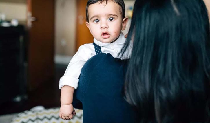 শিশুর গলায় ইনফেকশন