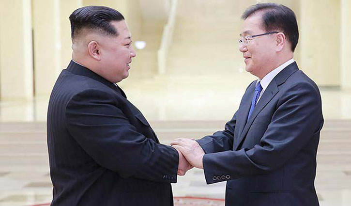 Leader of two Koreas meet at historic summit