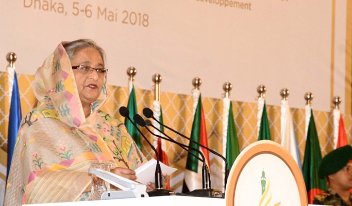 PM urges OIC to stand solid beside Rohingyas