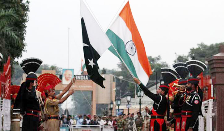 India-Pakistan military drill for first time