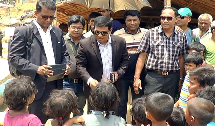 AFC delegation visits Rohingya camp