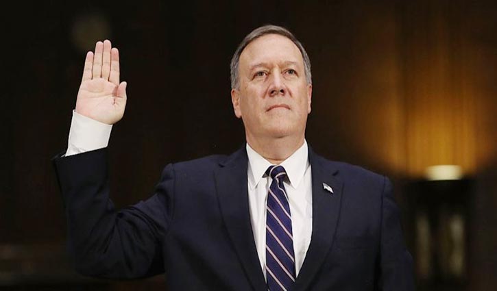 Pompeo confirmed as U.S. secretary of state