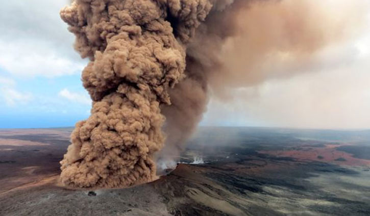 Hawaii volcano destroys dozens of homes