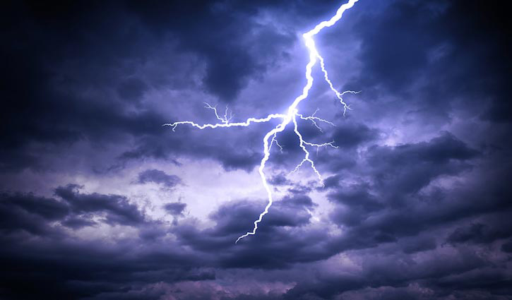 Lightning strike kills 2 in Sylhet