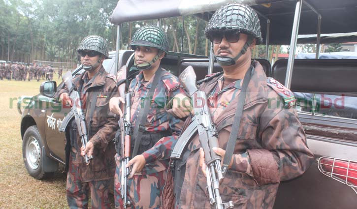 11th general election: 1,127 platoons BGB deployed