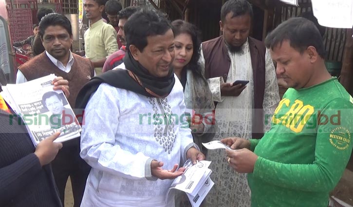 অবশেষে প্রচারে গোপালগঞ্জ-২ আসনের বিএনপি প্রার্থী