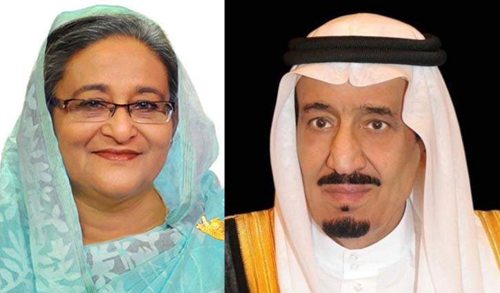 Saudi king congratulates Sheikh Hasina