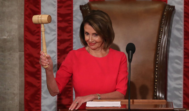 Nancy elected Speaker of diverse US House of Representatives