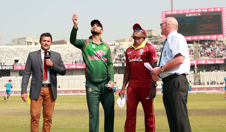 Mushfiqur out after Tamim as Windies fight back