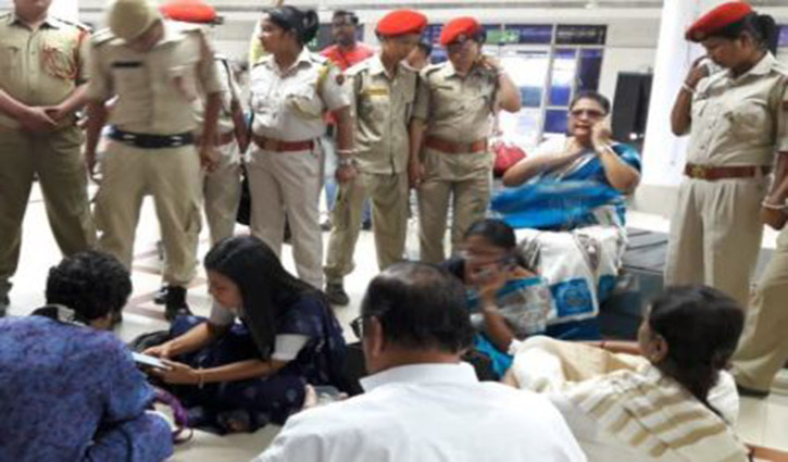 Mamata Banerjee's lawmakers detained overnight at Assam Airport
