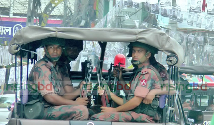 19 platoons of BGB men deployed in Rajshahi