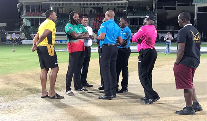 Rain forces abandonment of St. Lucia Stars /St. Kitts match