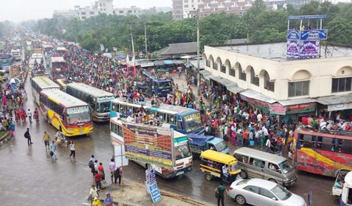 ঈদযাত্রা : নিরাপদে বাড়ি ফেরার উদ্যোগ নিন ঈদযাত্রা : নিরাপদে বাড়ি ফেরার উদ্যোগ নিন