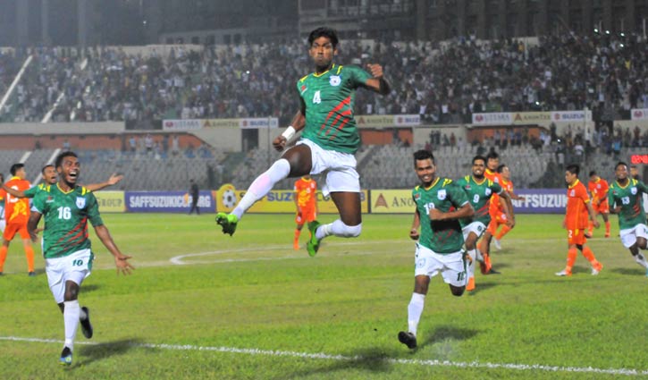 Bangladesh beat Bhutan in SAFF Championship